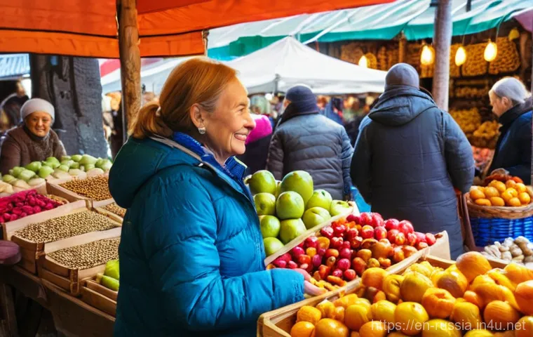 러시아 항공 여행 주의사항 - **Image Prompt: Awe-Inspired Tourist in a Grand Moscow Metro Station**
    A captivating, realistic ...