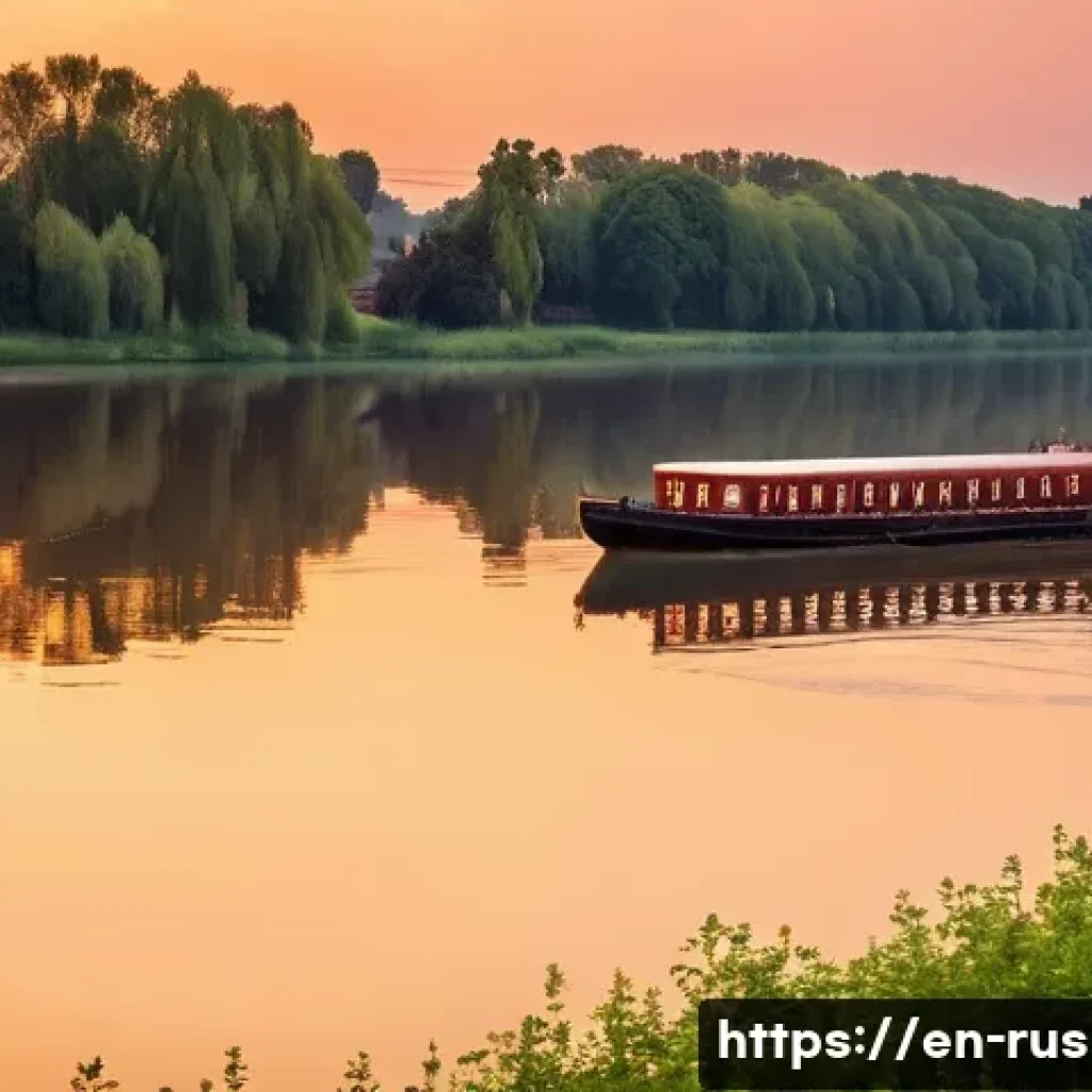 러시아의 주요 강과 호수 - **Prompt: The Volga River's Enduring Spirit - A Tapestry of Time and Renewal**
    A wide-angle, maj...