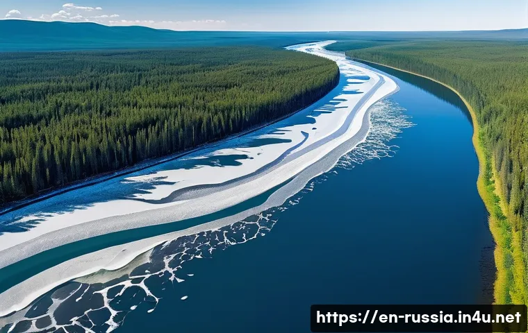 러시아의 주요 강과 호수 관련 이미지 1