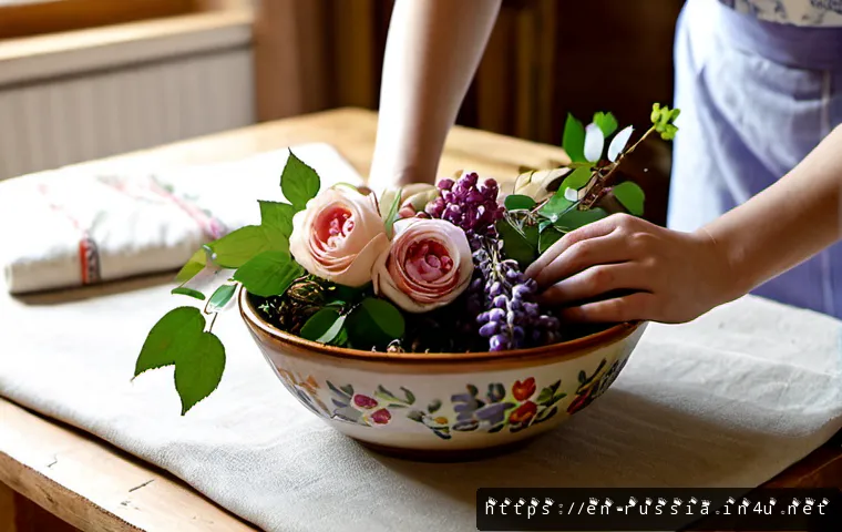 Russian-Inspired Flower Arranging: Traditional Motifs, Seasonal Flowers, and Design Choices 3 러시아 전통 꽃꽂이 예술 관련 이미지 1